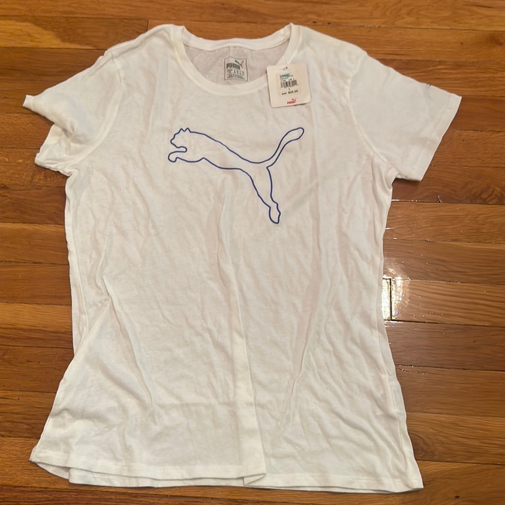 Puma White T-Shirt (NWT)